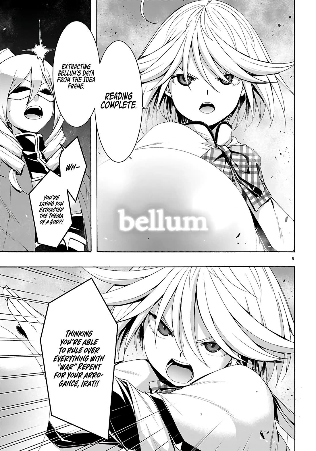 Trinity Seven: 7-Nin no Mahoutsukai chapter 160 page 6