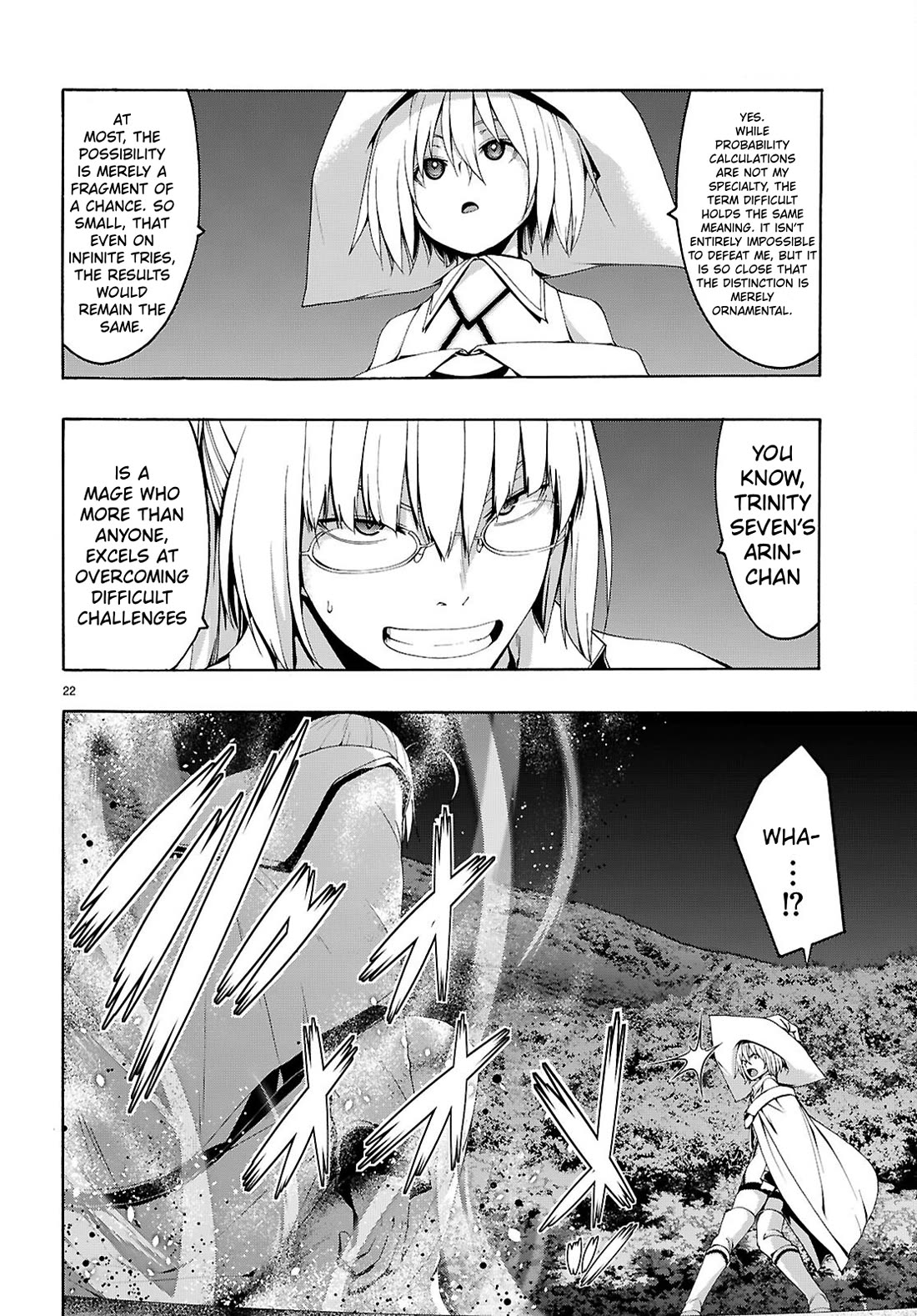 Trinity Seven: 7-Nin no Mahoutsukai chapter 161 page 23