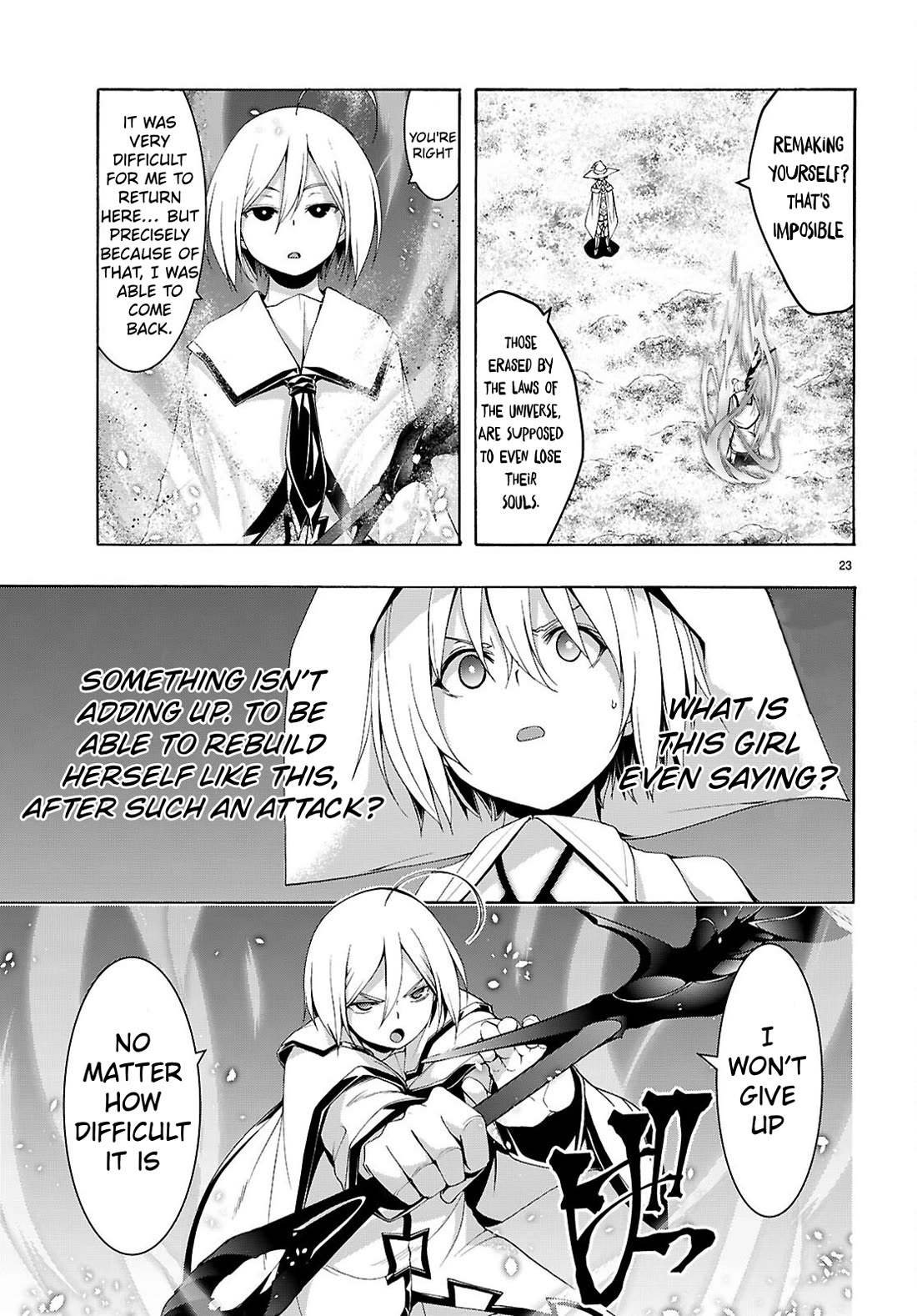 Trinity Seven: 7-Nin no Mahoutsukai chapter 161 page 24