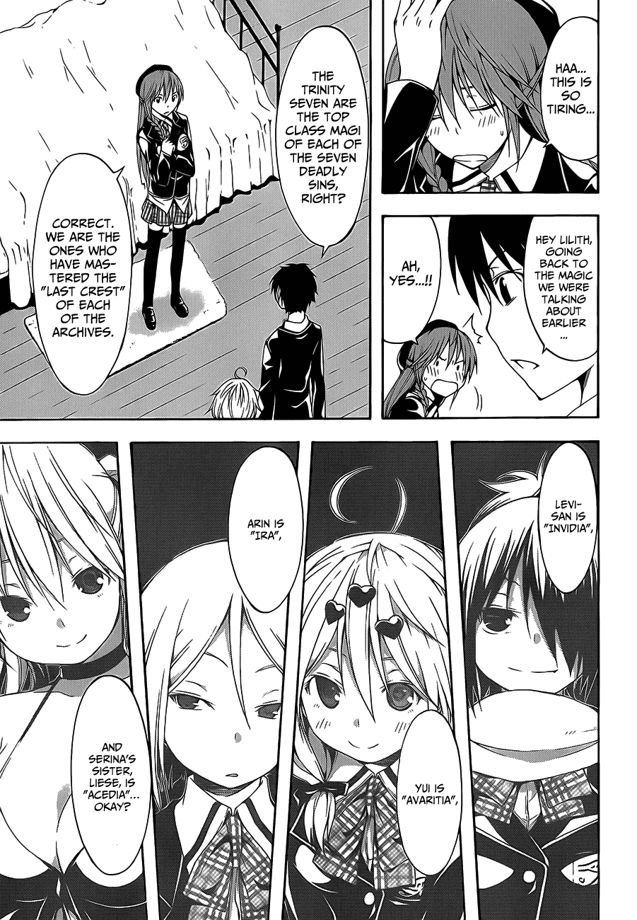 Trinity Seven: 7-Nin no Mahoutsukai chapter 18 page 15