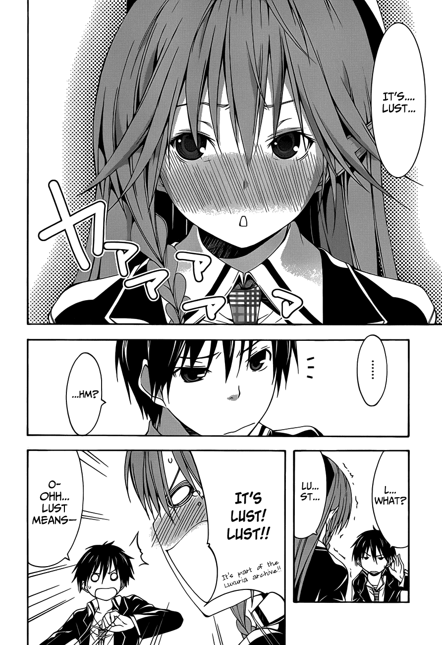 Trinity Seven: 7-Nin no Mahoutsukai chapter 18 page 18