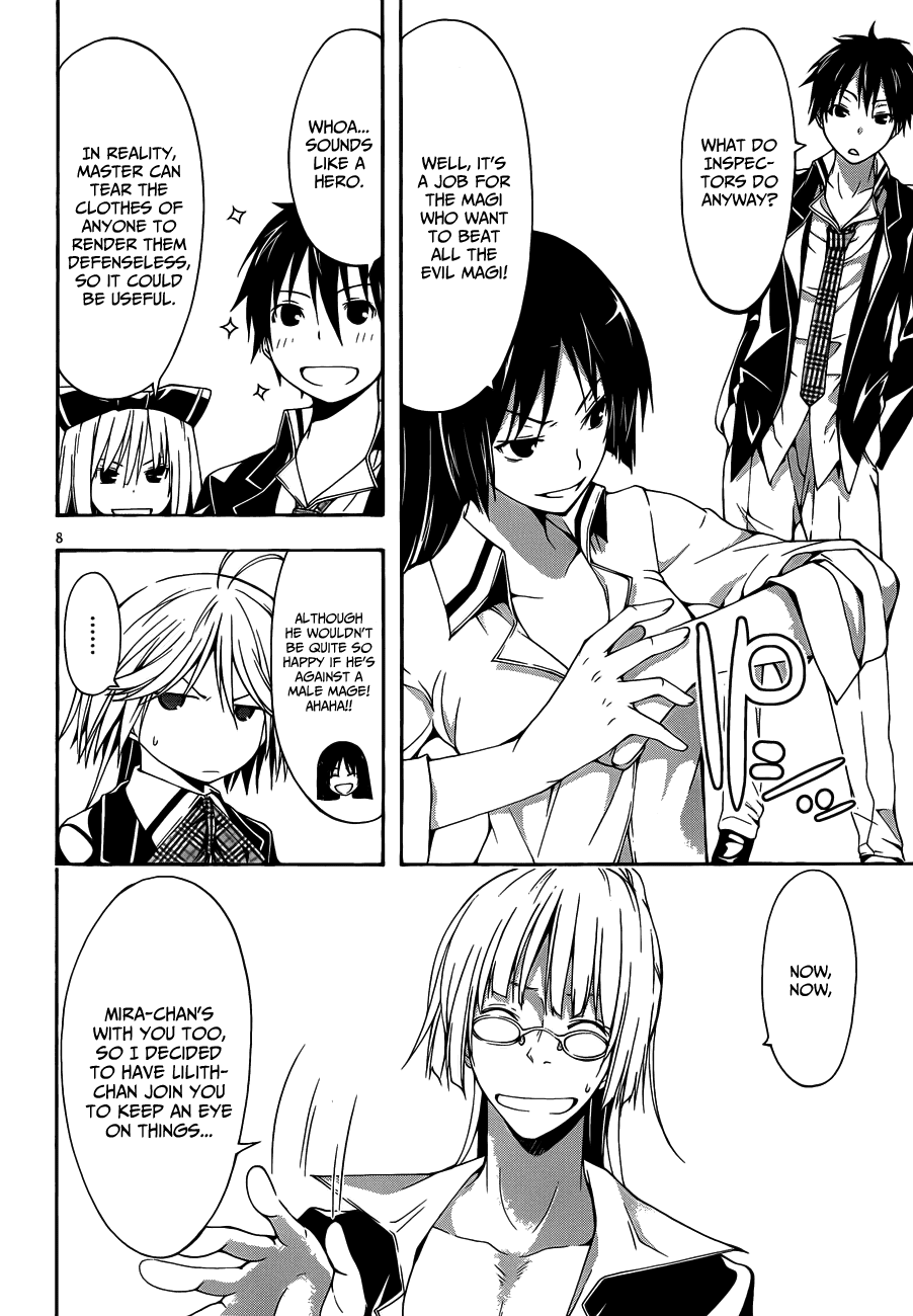 Trinity Seven: 7-Nin no Mahoutsukai chapter 19 page 10