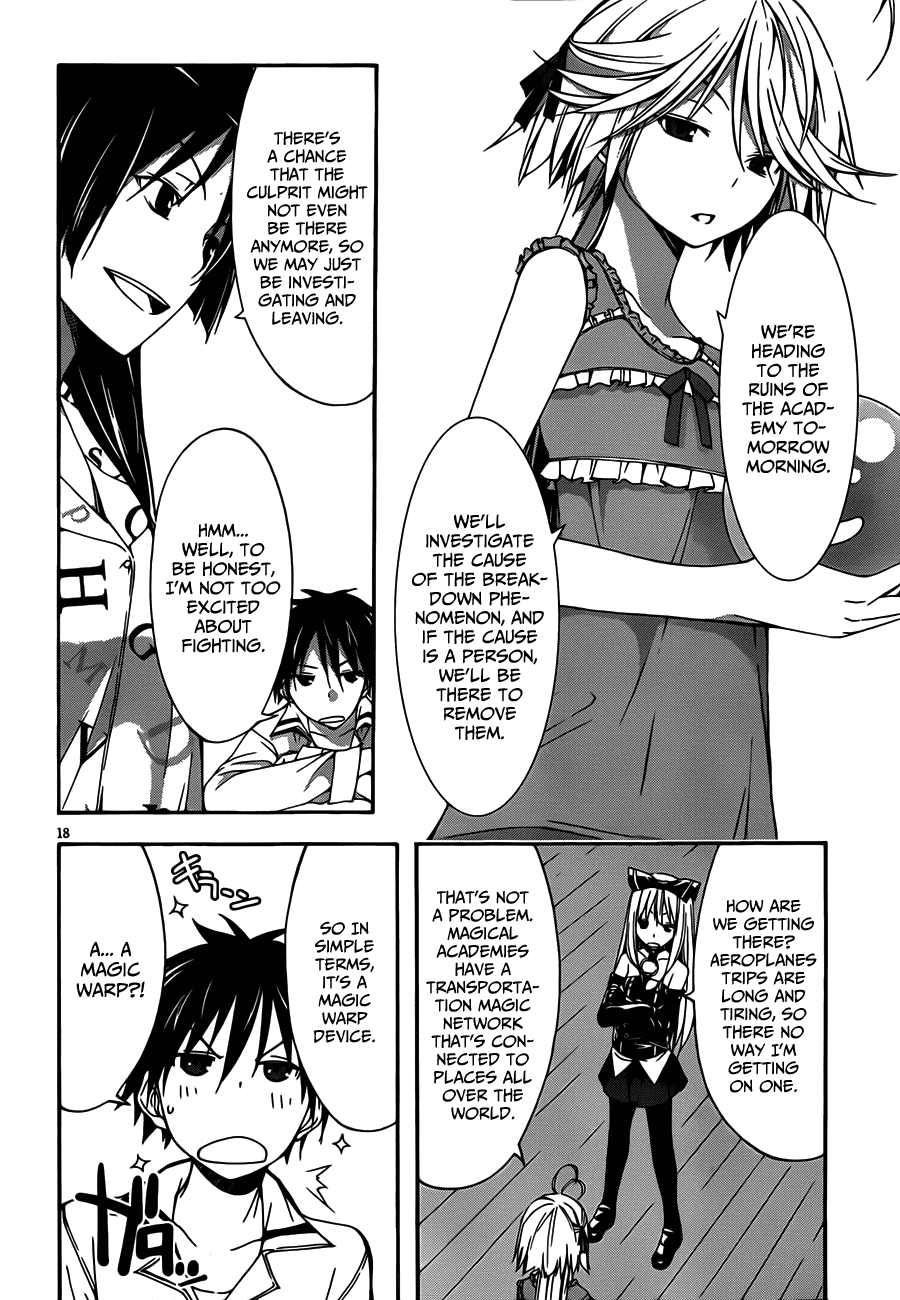 Trinity Seven: 7-Nin no Mahoutsukai chapter 19 page 20