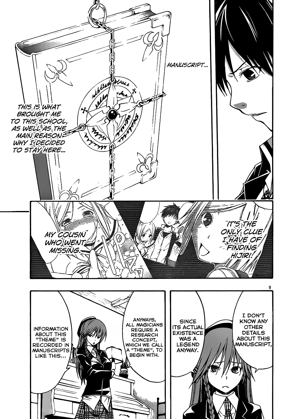 Trinity Seven: 7-Nin no Mahoutsukai chapter 2 page 10