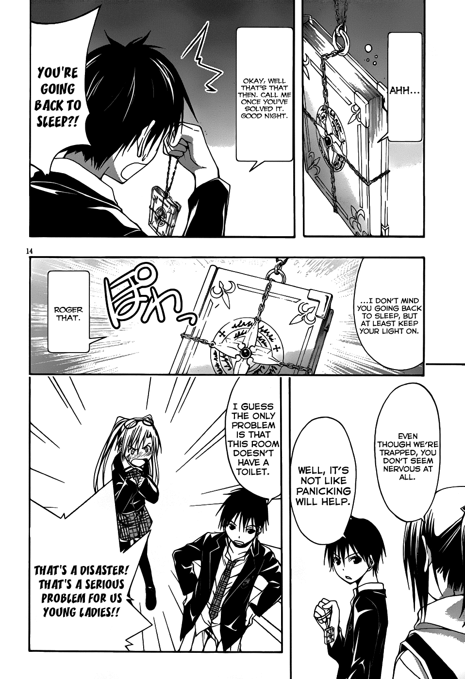 Trinity Seven: 7-Nin no Mahoutsukai chapter 2 page 15