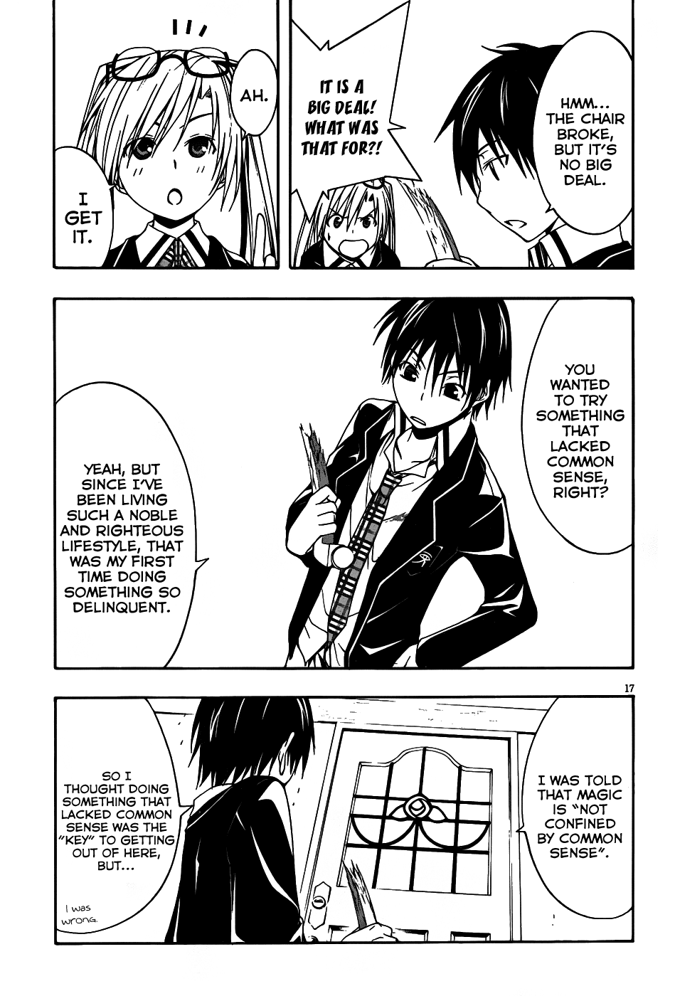 Trinity Seven: 7-Nin no Mahoutsukai chapter 2 page 18