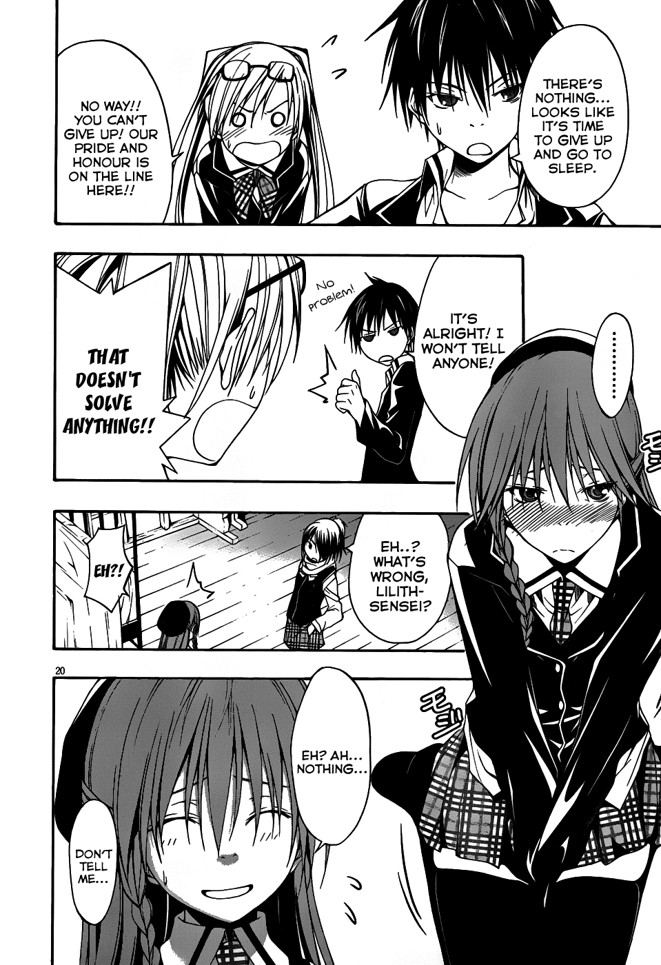 Trinity Seven: 7-Nin no Mahoutsukai chapter 2 page 21