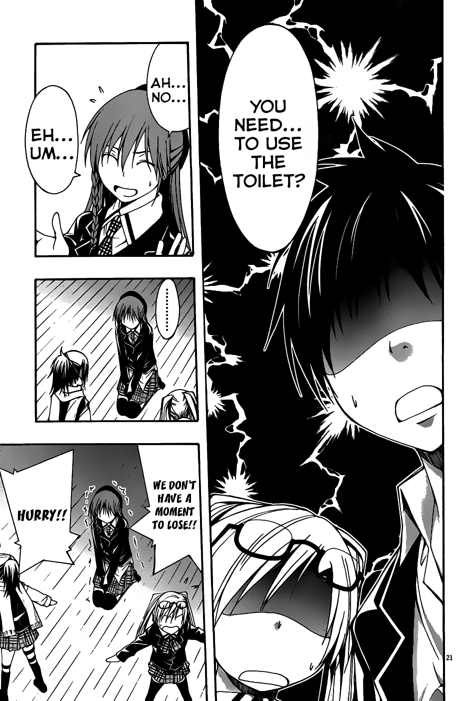 Trinity Seven: 7-Nin no Mahoutsukai chapter 2 page 22