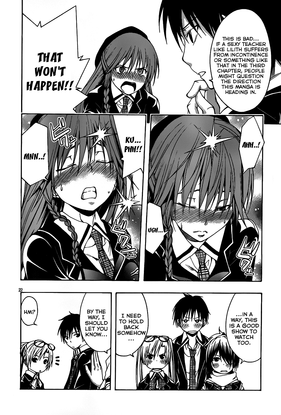 Trinity Seven: 7-Nin no Mahoutsukai chapter 2 page 23