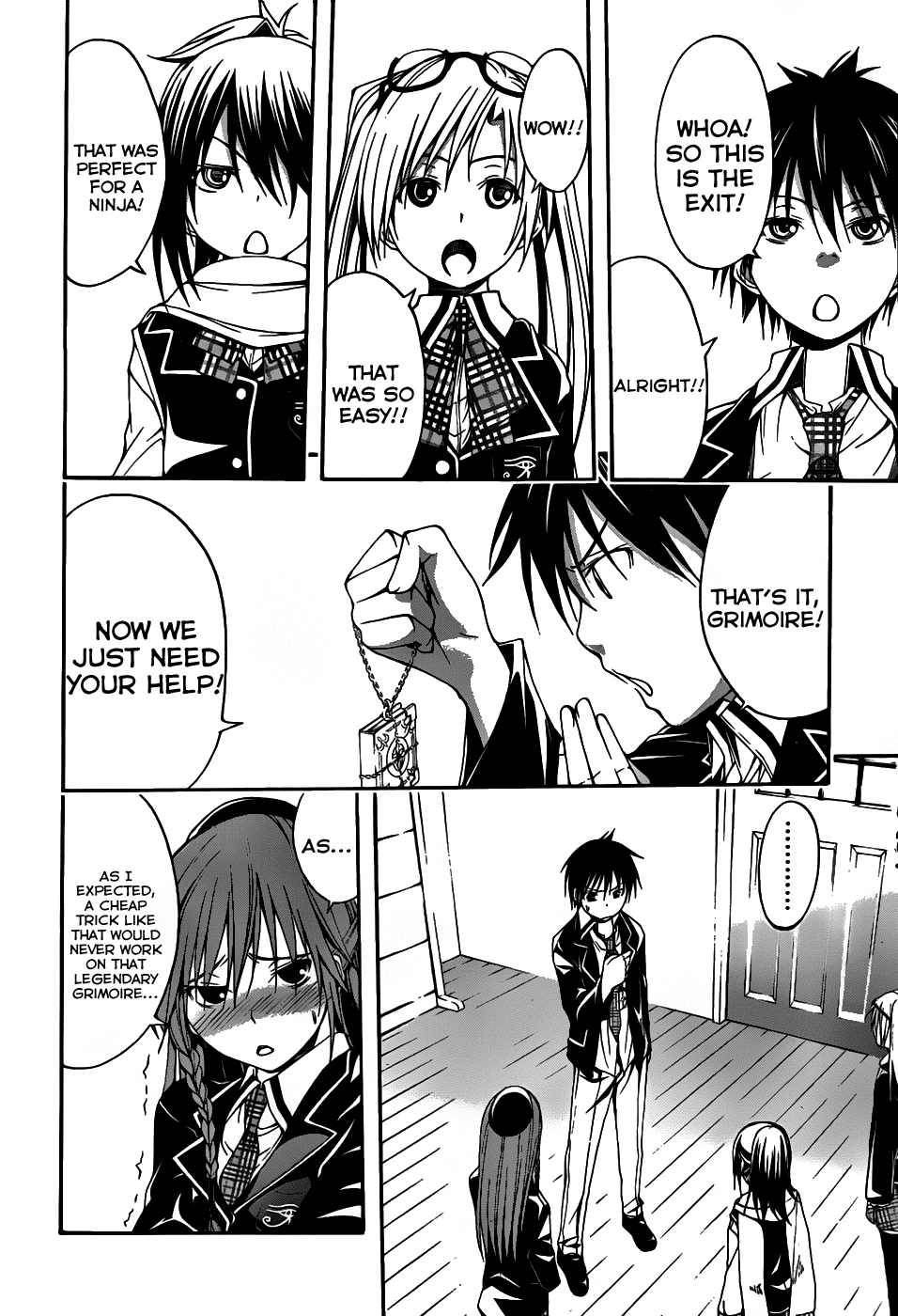 Trinity Seven: 7-Nin no Mahoutsukai chapter 2 page 27