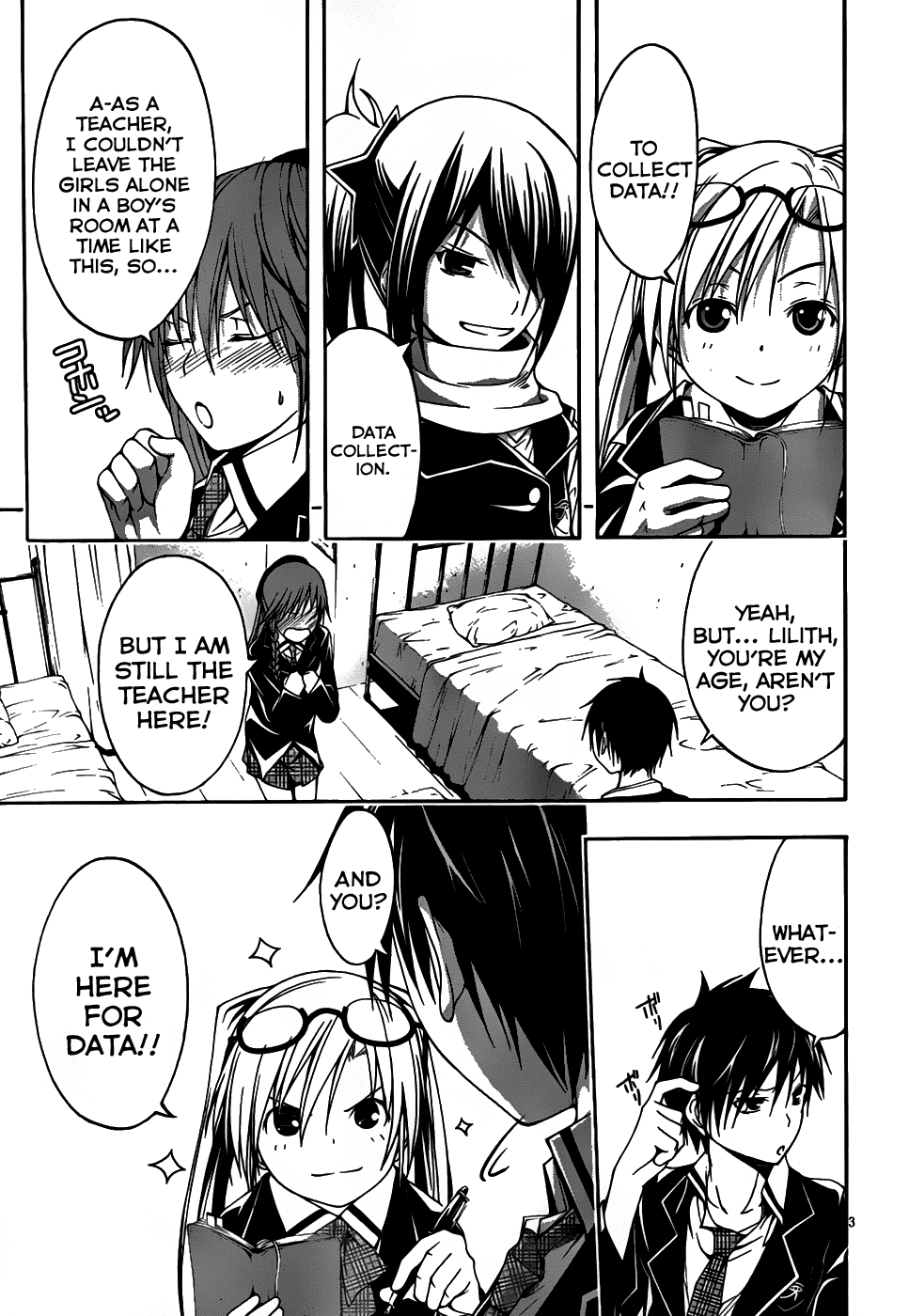 Trinity Seven: 7-Nin no Mahoutsukai chapter 2 page 4