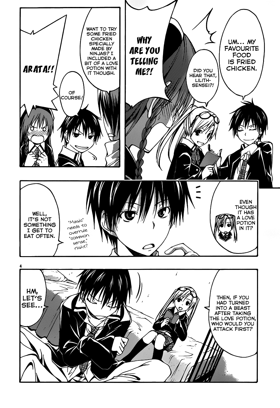 Trinity Seven: 7-Nin no Mahoutsukai chapter 2 page 5
