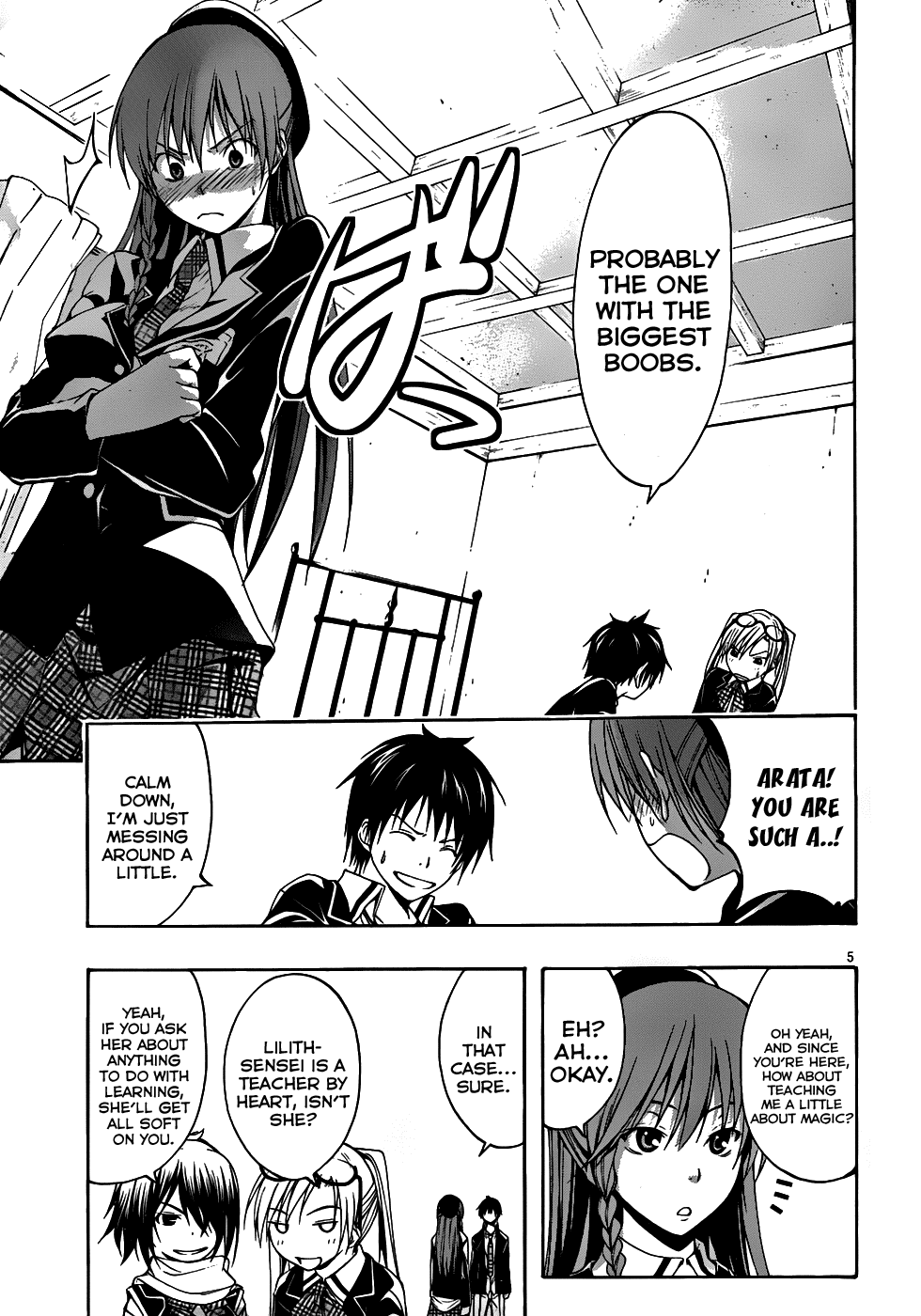 Trinity Seven: 7-Nin no Mahoutsukai chapter 2 page 6