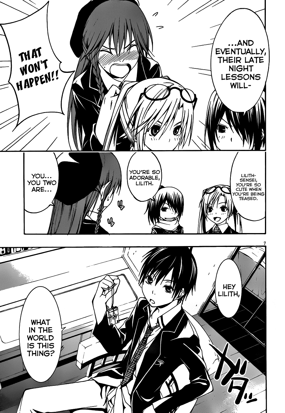Trinity Seven: 7-Nin no Mahoutsukai chapter 2 page 8