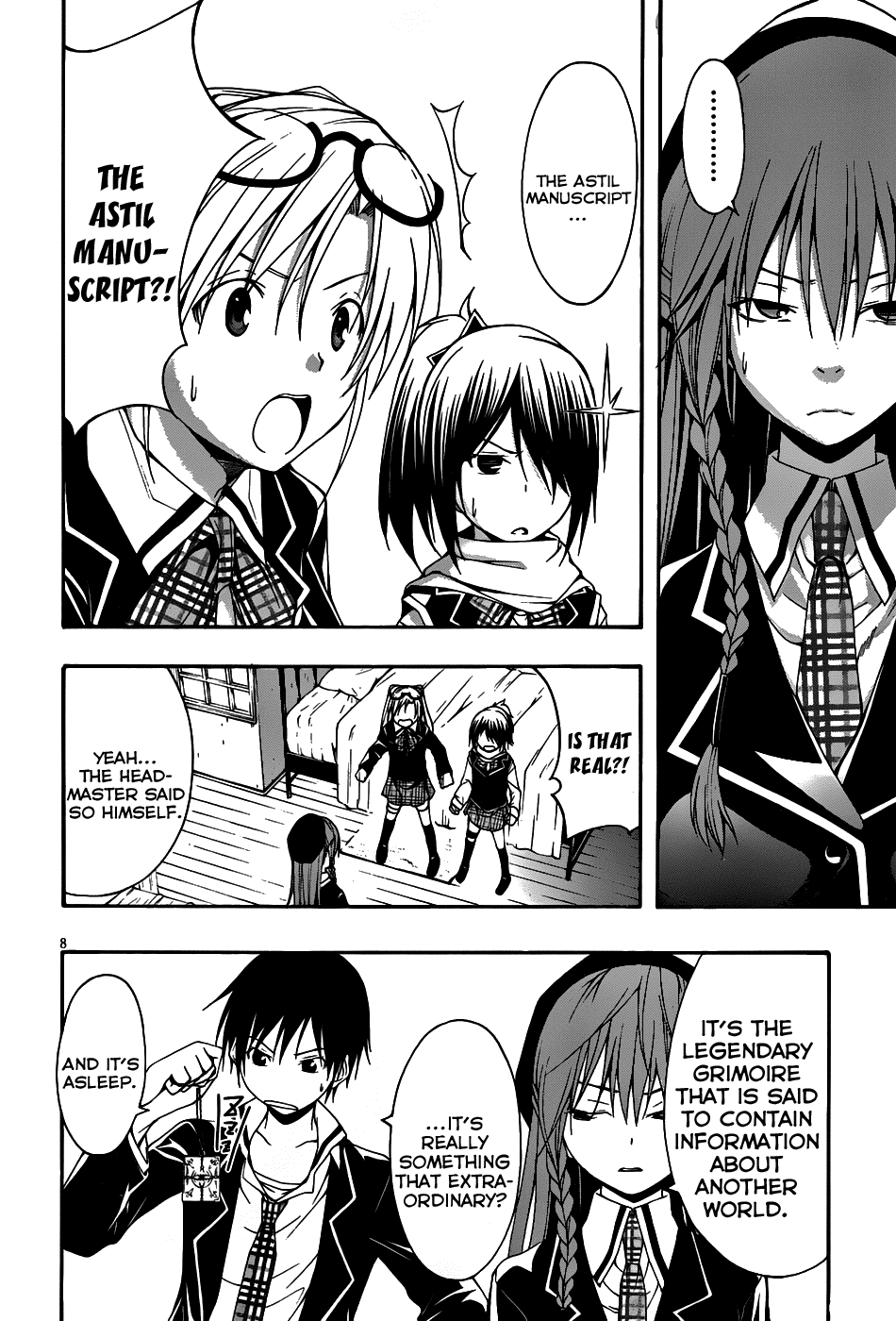 Trinity Seven: 7-Nin no Mahoutsukai chapter 2 page 9