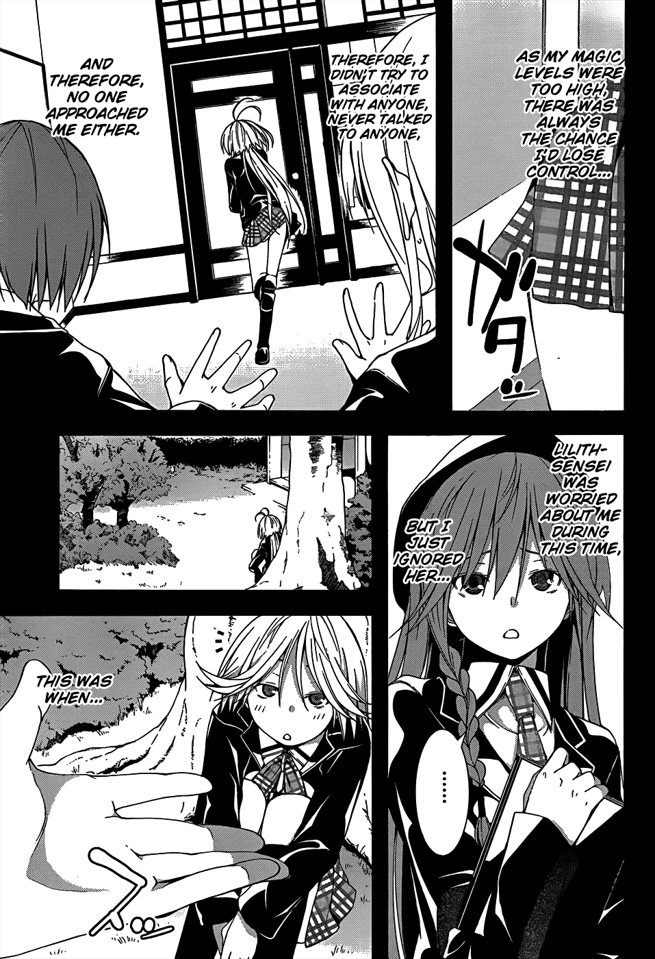 Trinity Seven: 7-Nin no Mahoutsukai chapter 21 page 22