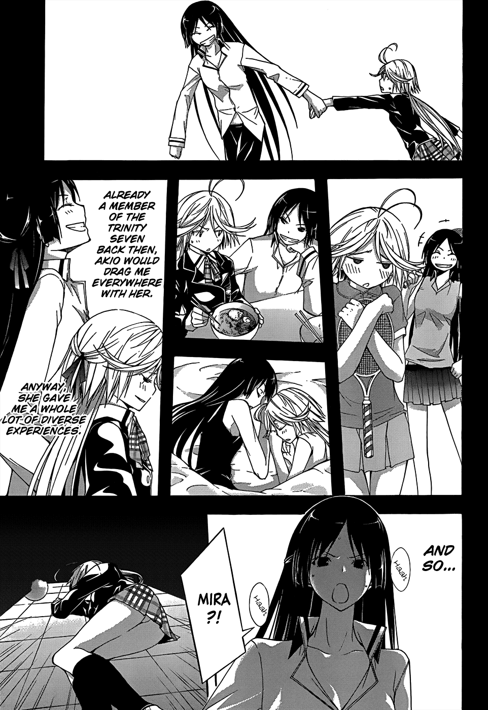 Trinity Seven: 7-Nin no Mahoutsukai chapter 21 page 24