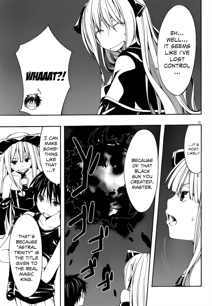Trinity Seven: 7-Nin no Mahoutsukai chapter 23 page 22