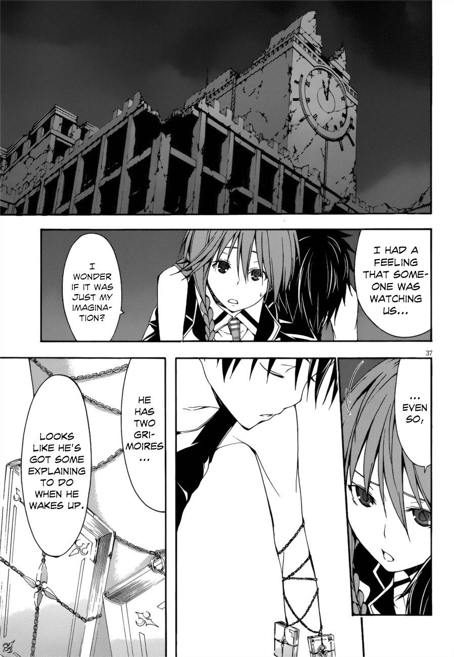 Trinity Seven: 7-Nin no Mahoutsukai chapter 23 page 36