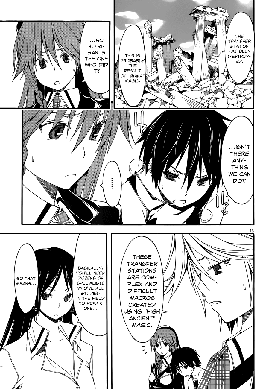 Trinity Seven: 7-Nin no Mahoutsukai chapter 26 page 14