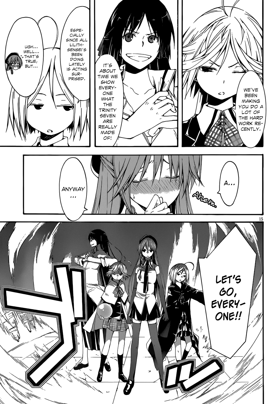 Trinity Seven: 7-Nin no Mahoutsukai chapter 26 page 16