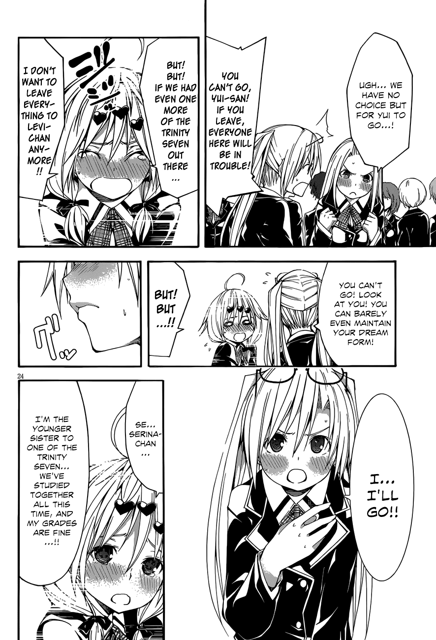 Trinity Seven: 7-Nin no Mahoutsukai chapter 26 page 24