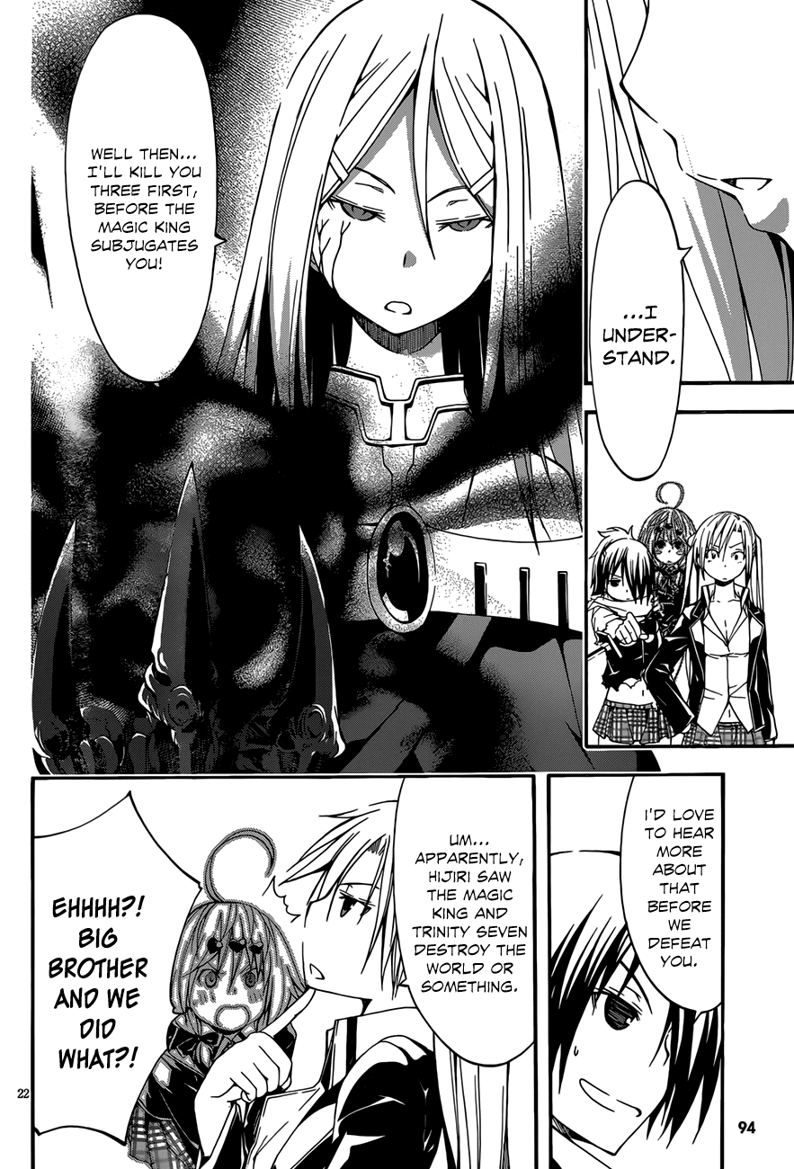 Trinity Seven: 7-Nin no Mahoutsukai chapter 27 page 23
