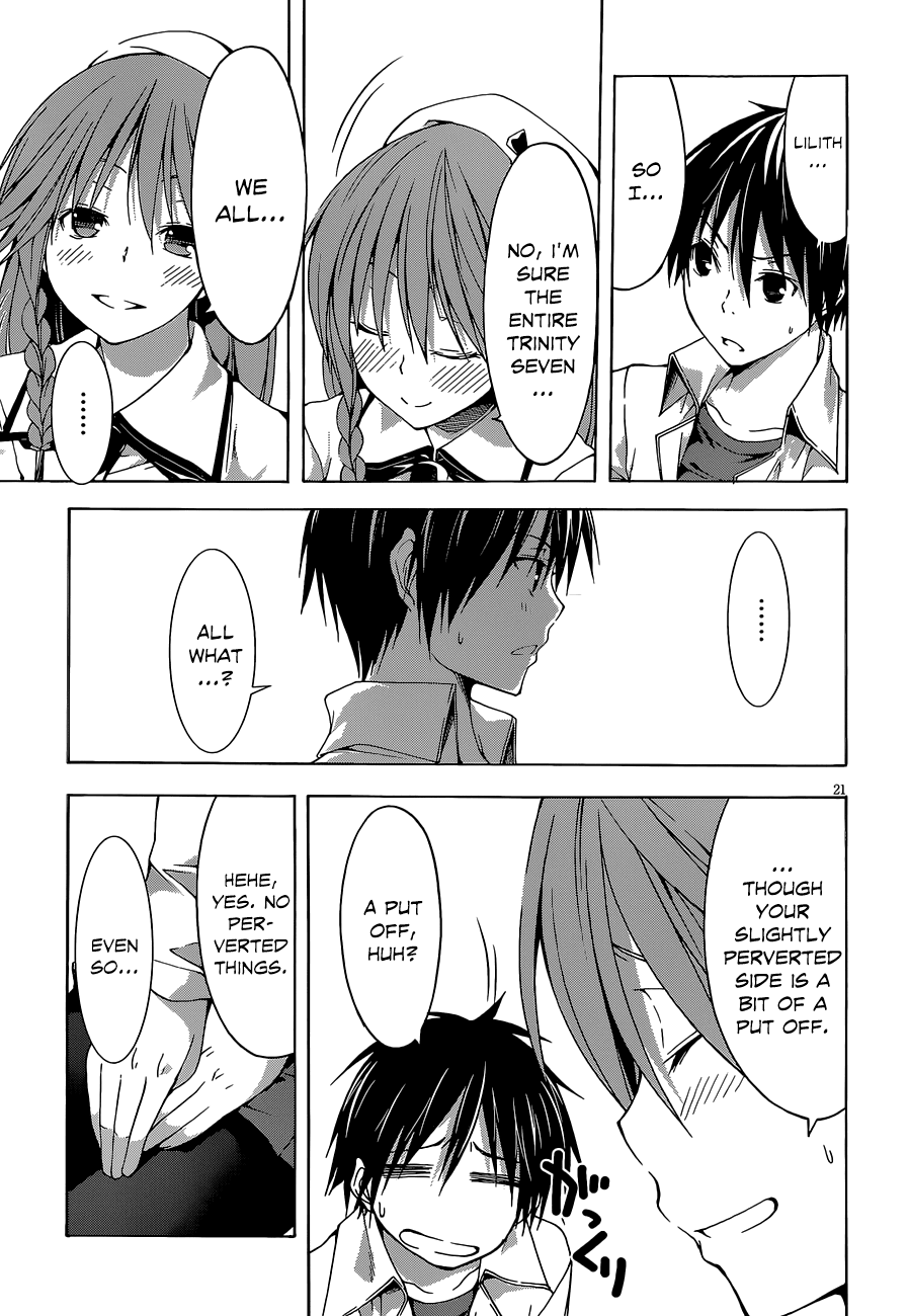 Trinity Seven: 7-Nin no Mahoutsukai chapter 29 page 22