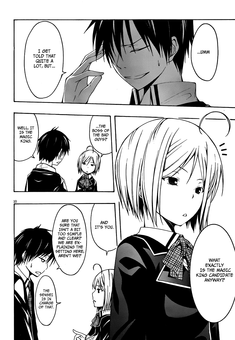 Trinity Seven: 7-Nin no Mahoutsukai chapter 3 page 11