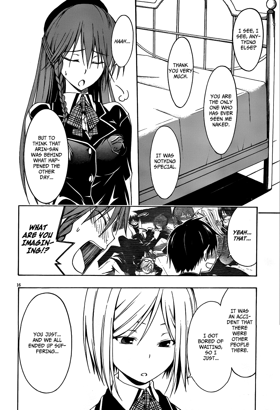 Trinity Seven: 7-Nin no Mahoutsukai chapter 3 page 17
