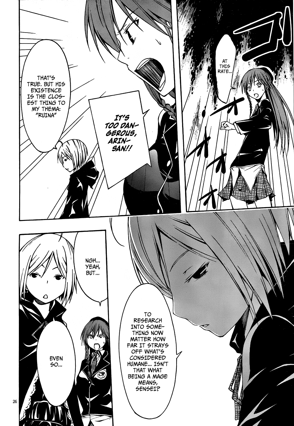 Trinity Seven: 7-Nin no Mahoutsukai chapter 3 page 27