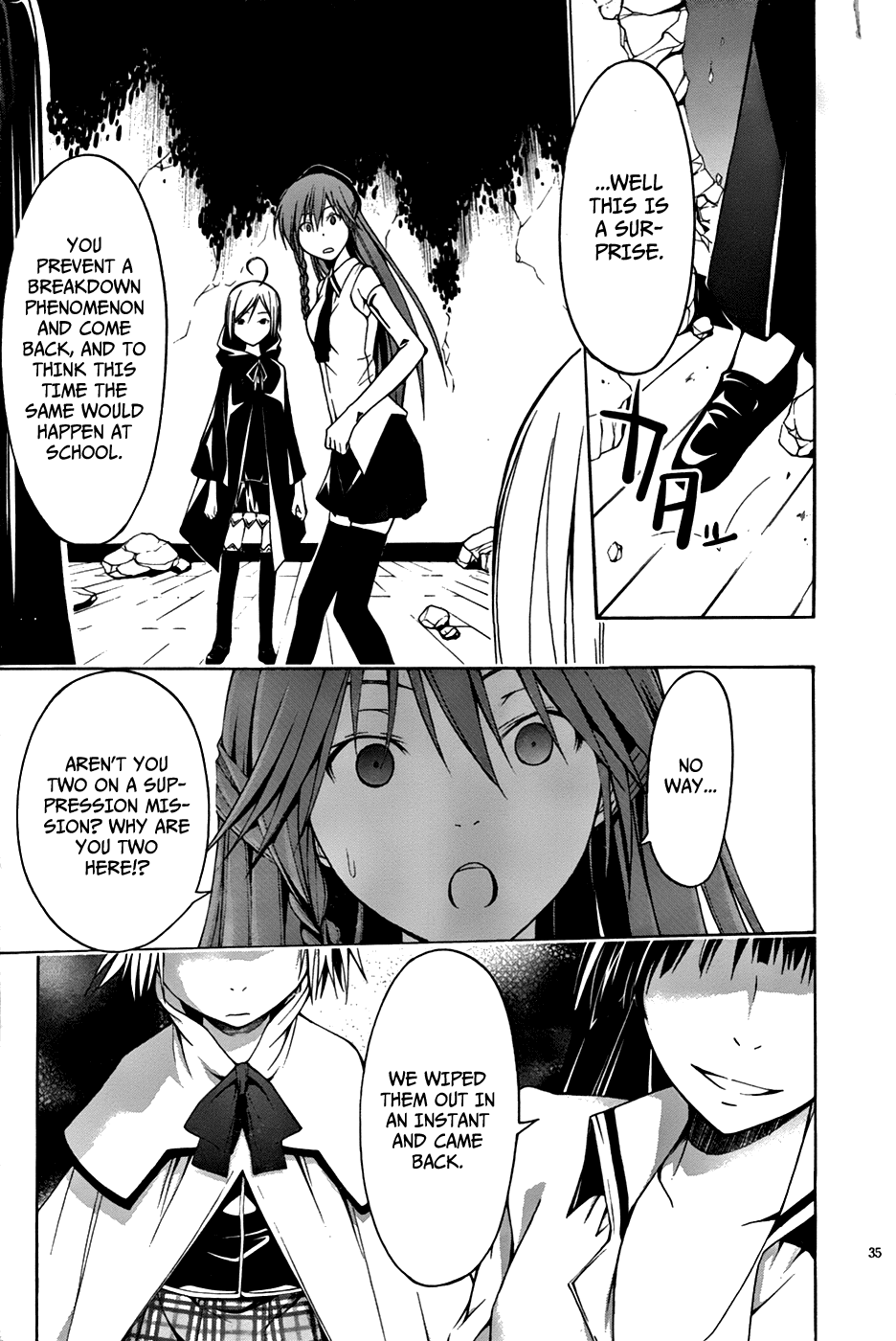 Trinity Seven: 7-Nin no Mahoutsukai chapter 3 page 35
