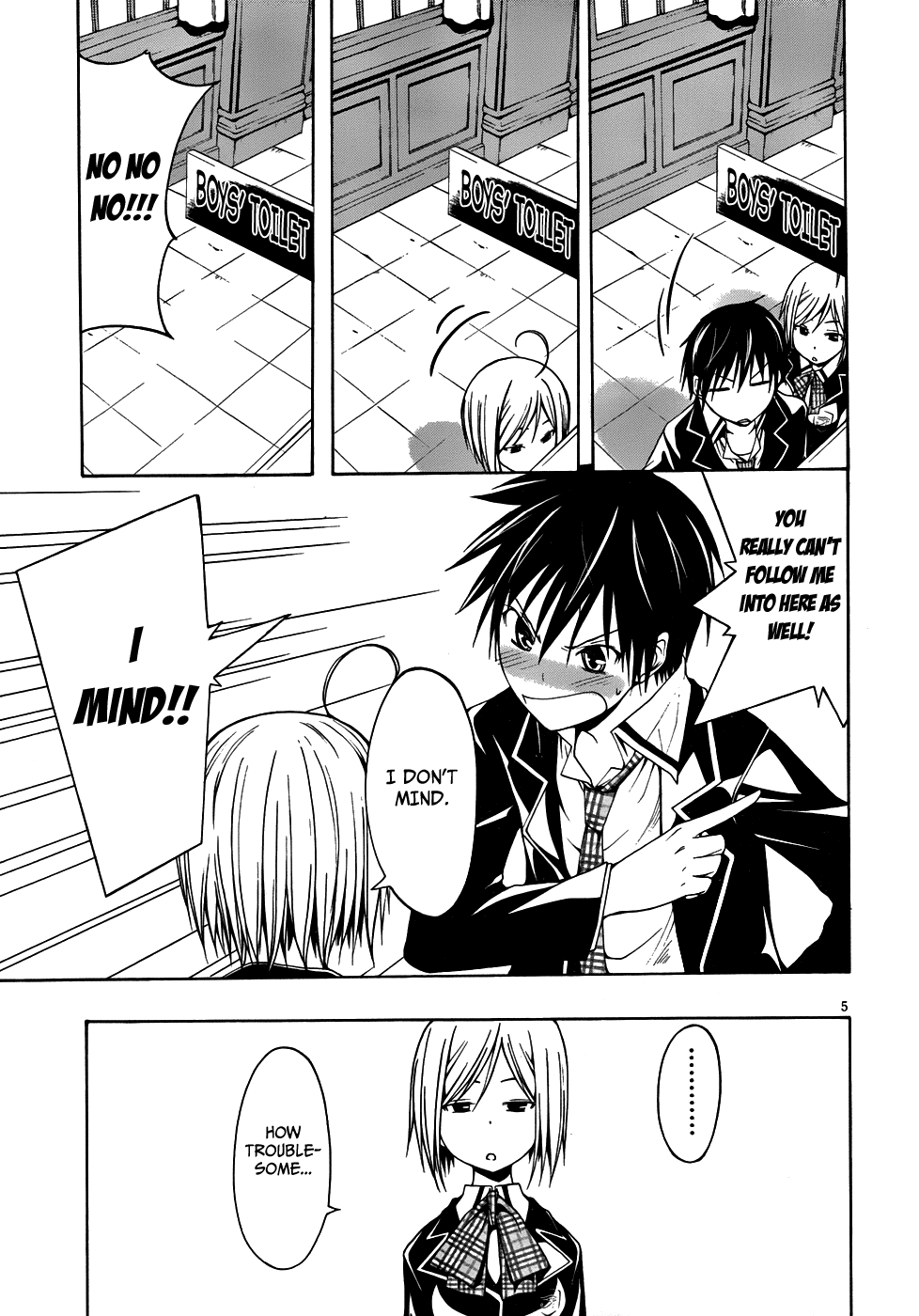 Trinity Seven: 7-Nin no Mahoutsukai chapter 3 page 6