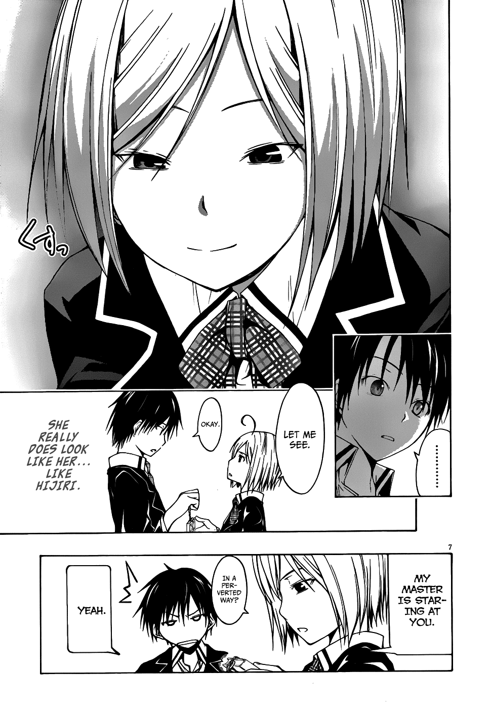 Trinity Seven: 7-Nin no Mahoutsukai chapter 3 page 8