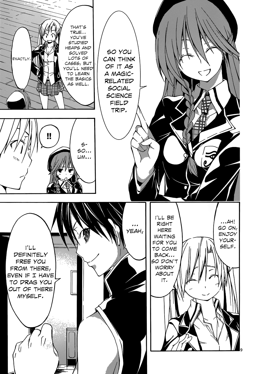 Trinity Seven: 7-Nin no Mahoutsukai chapter 30 page 10
