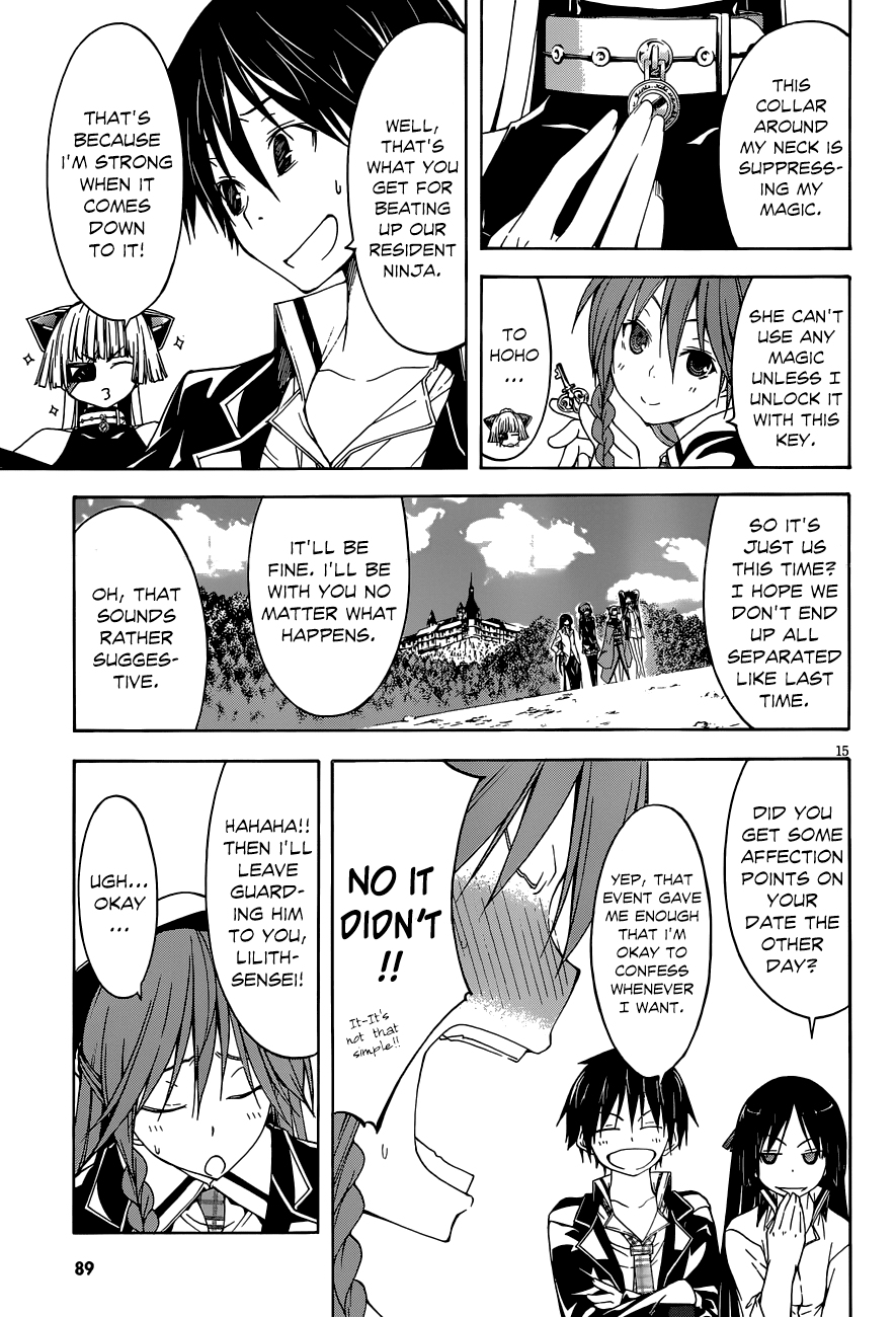 Trinity Seven: 7-Nin no Mahoutsukai chapter 30 page 16