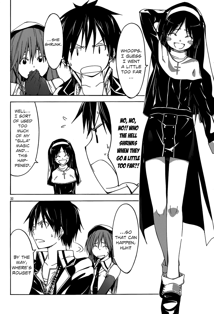 Trinity Seven: 7-Nin no Mahoutsukai chapter 30 page 32