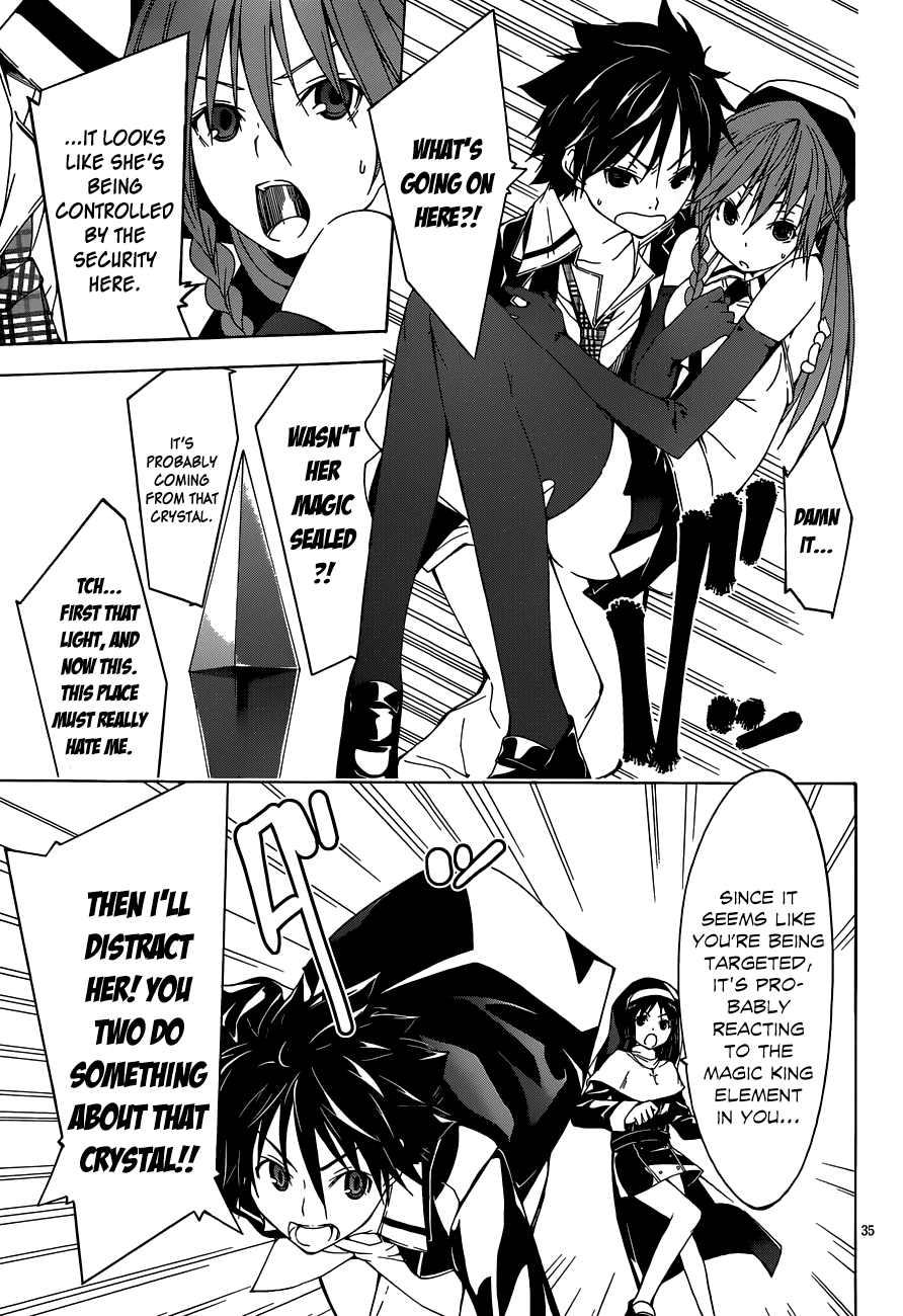 Trinity Seven: 7-Nin no Mahoutsukai chapter 30 page 35