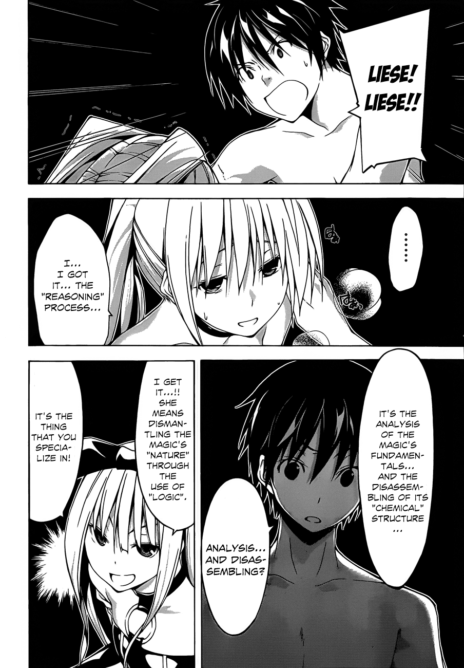 Trinity Seven: 7-Nin no Mahoutsukai chapter 34 page 32