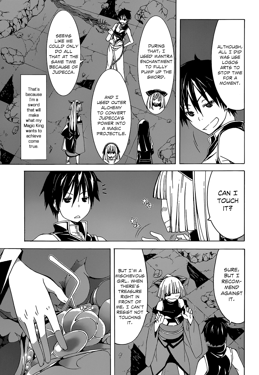 Trinity Seven: 7-Nin no Mahoutsukai chapter 35 page 16