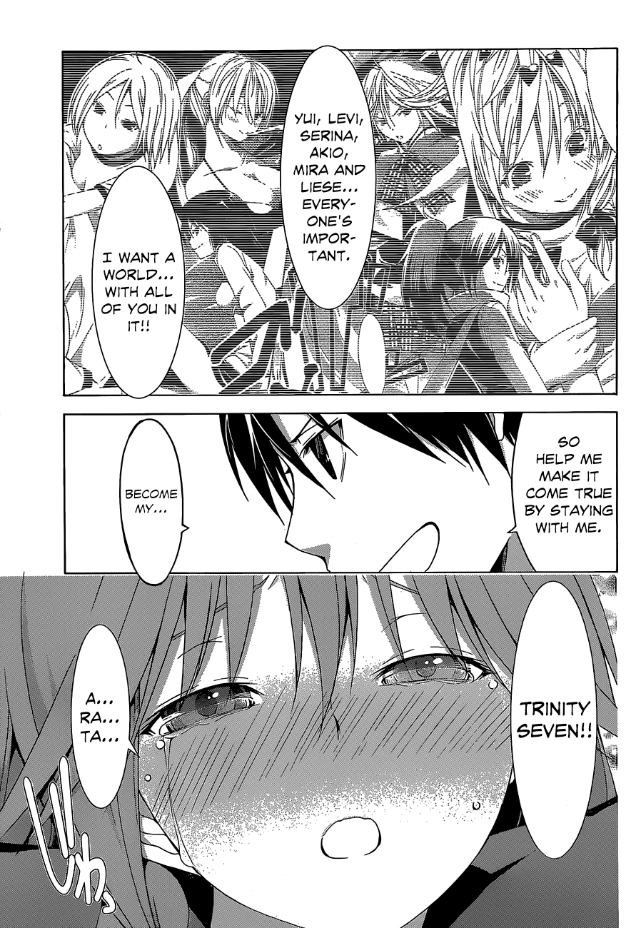 Trinity Seven: 7-Nin no Mahoutsukai chapter 36 page 44