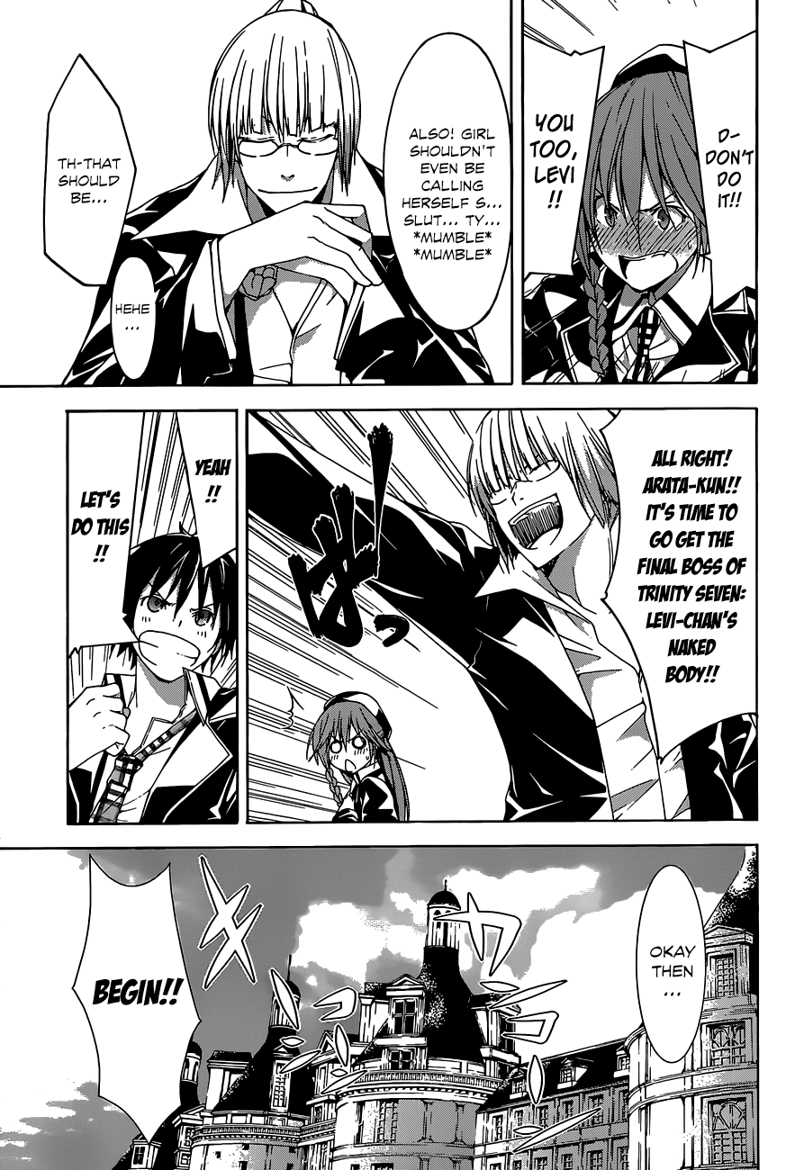 Trinity Seven: 7-Nin no Mahoutsukai chapter 38 page 13