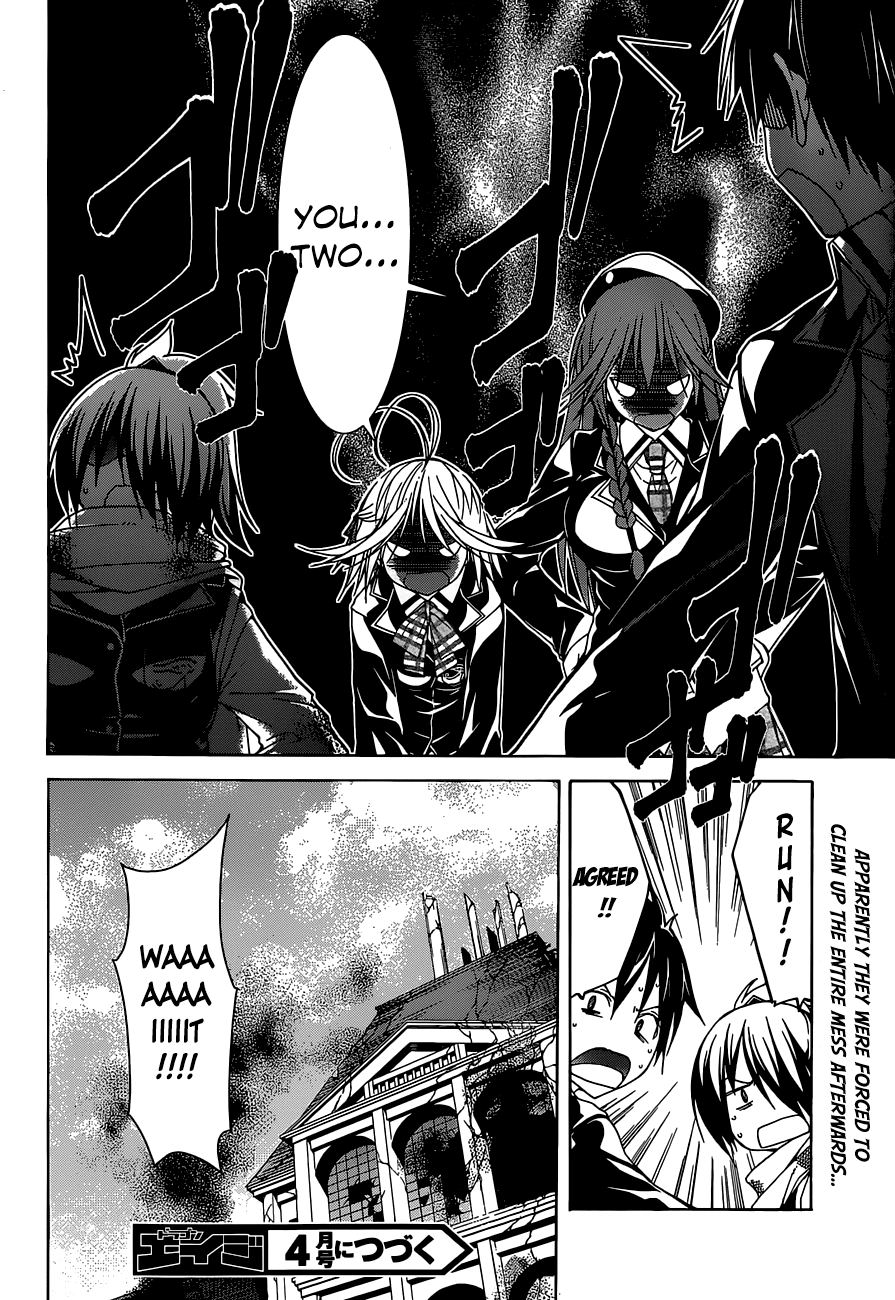Trinity Seven: 7-Nin no Mahoutsukai chapter 38 page 39