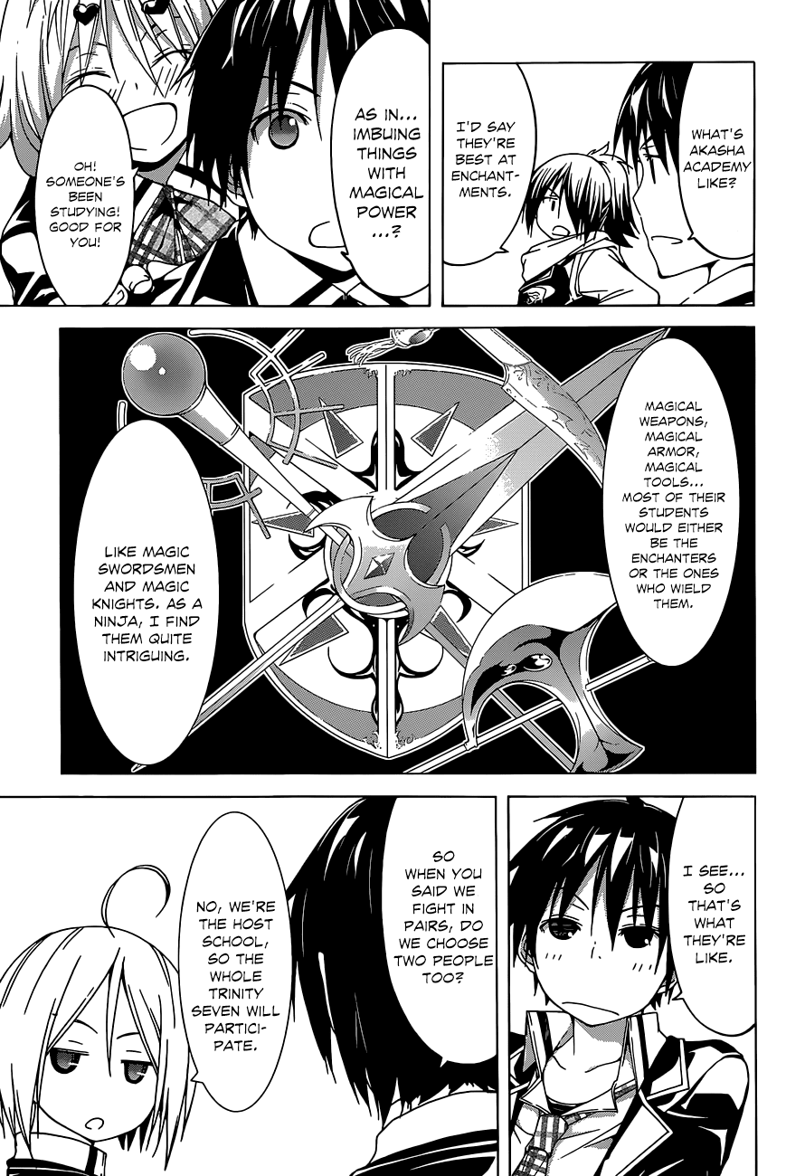 Trinity Seven: 7-Nin no Mahoutsukai chapter 39 page 25