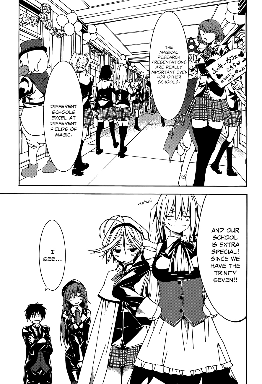 Trinity Seven: 7-Nin no Mahoutsukai chapter 39 page 9