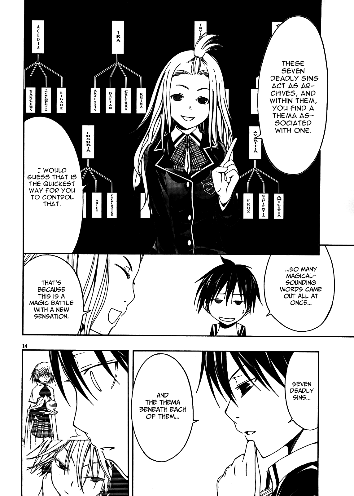 Trinity Seven: 7-Nin no Mahoutsukai chapter 4 page 16