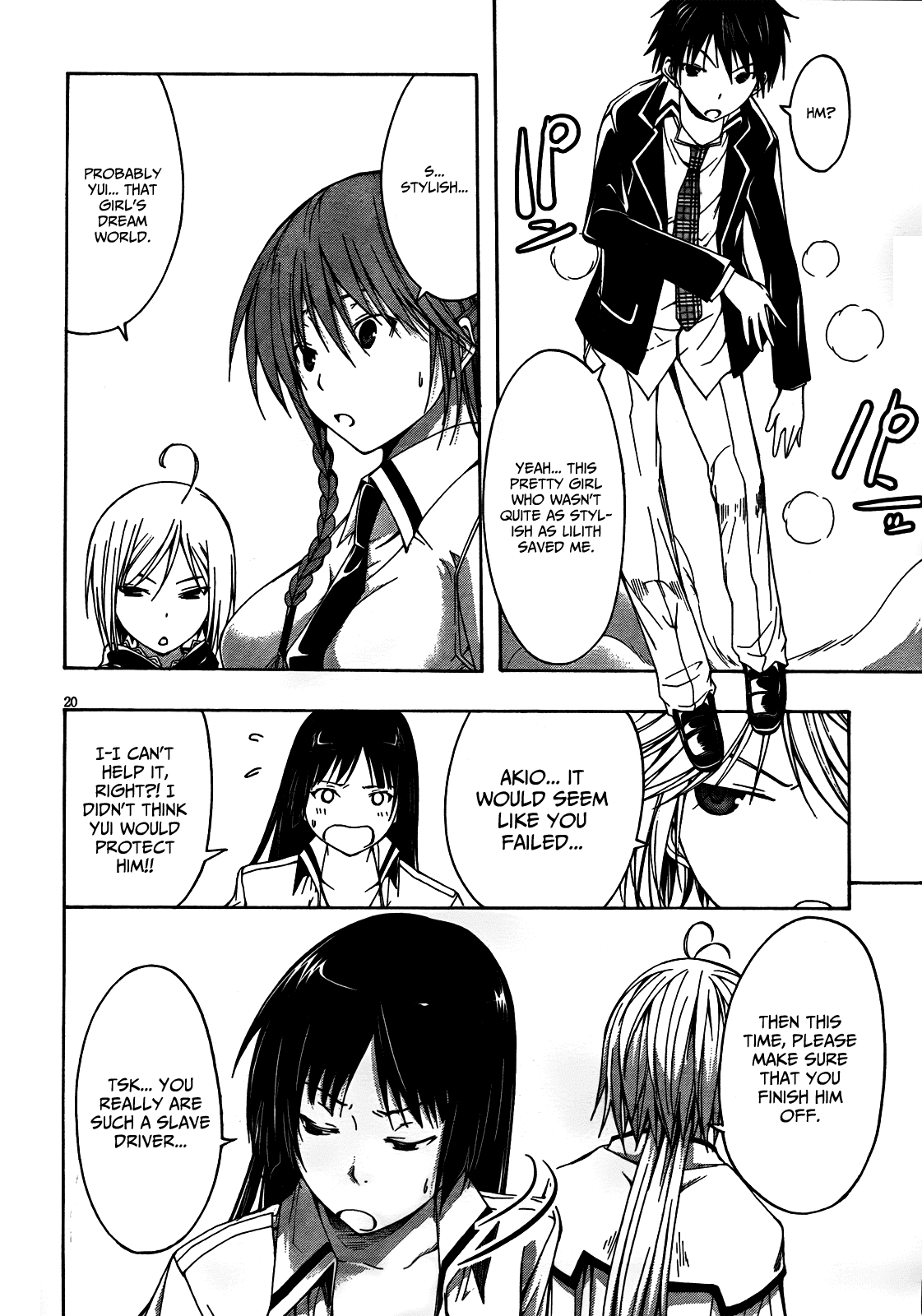 Trinity Seven: 7-Nin no Mahoutsukai chapter 4 page 22