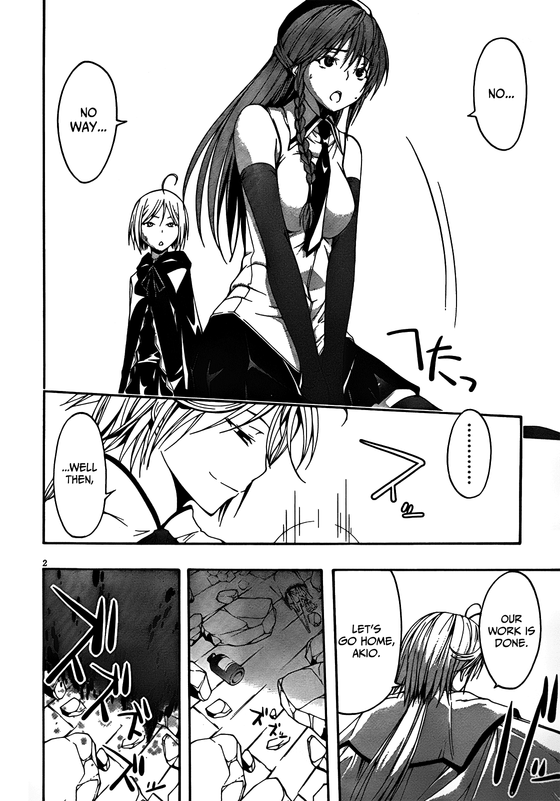 Trinity Seven: 7-Nin no Mahoutsukai chapter 4 page 4