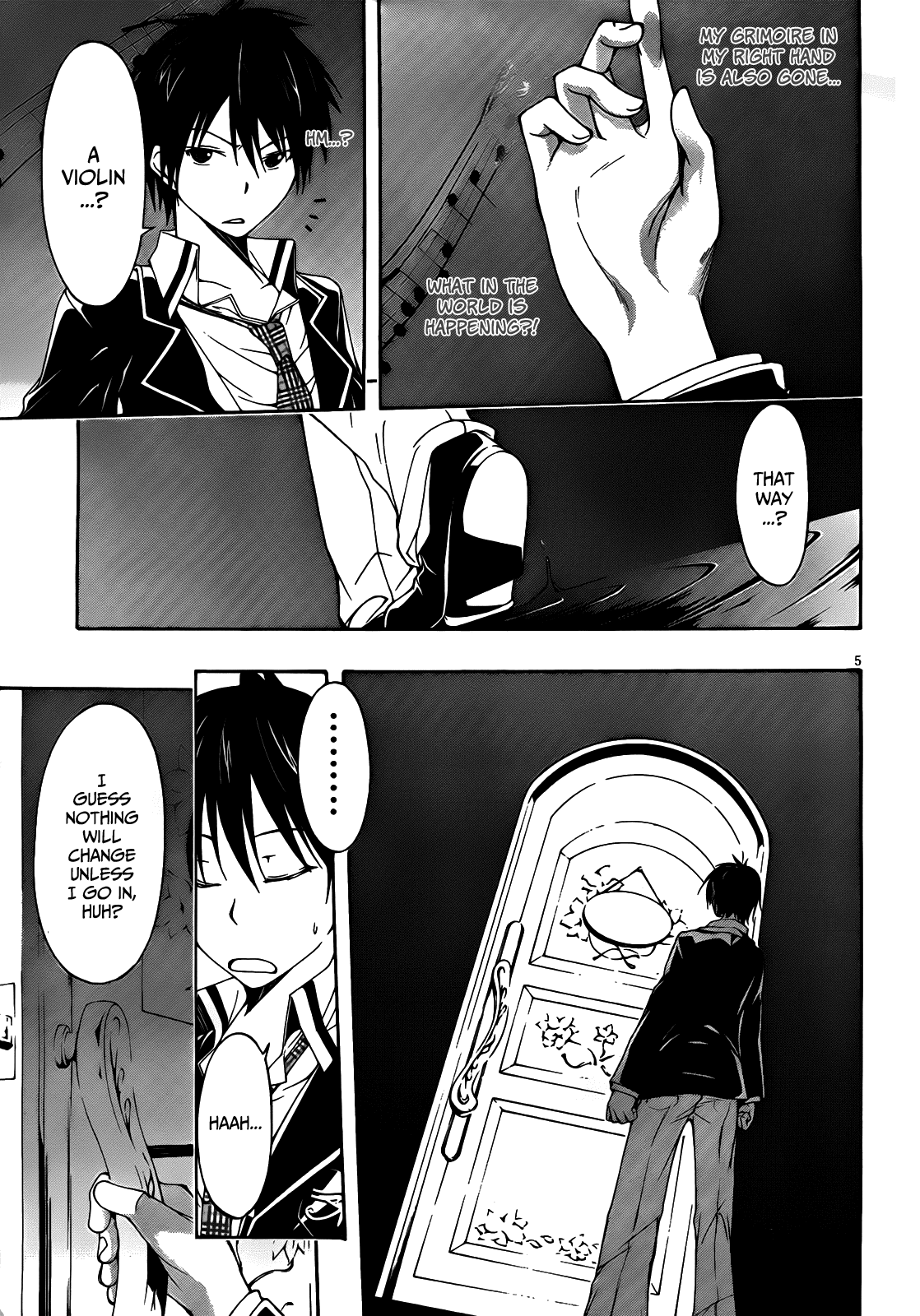 Trinity Seven: 7-Nin no Mahoutsukai chapter 4 page 7