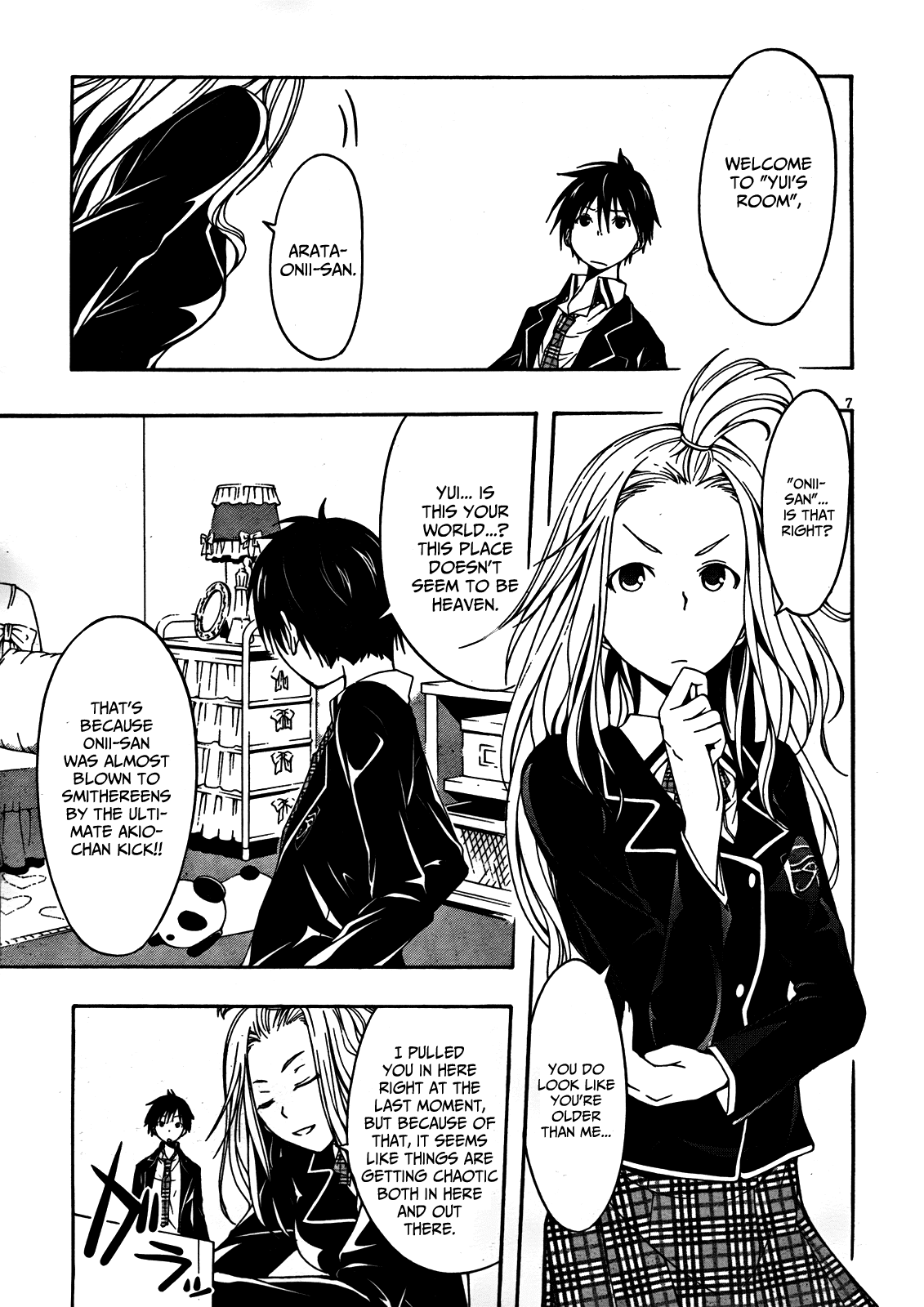 Trinity Seven: 7-Nin no Mahoutsukai chapter 4 page 9